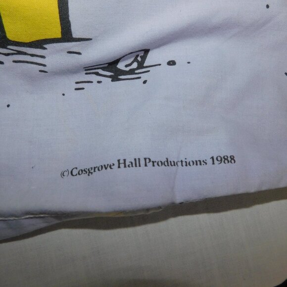 Vintage 1988 Count Duckula Twin Duvet Cover British Cartoon - Picture 5 of 8